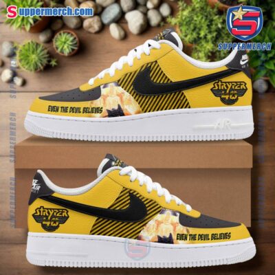 Stryper 40th Anniversary Even The Devil Believes Air Force Shoes TcaImZk