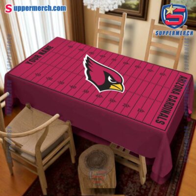 Arizona Cardinals Field Personalized Tablecloth RIE3CSj