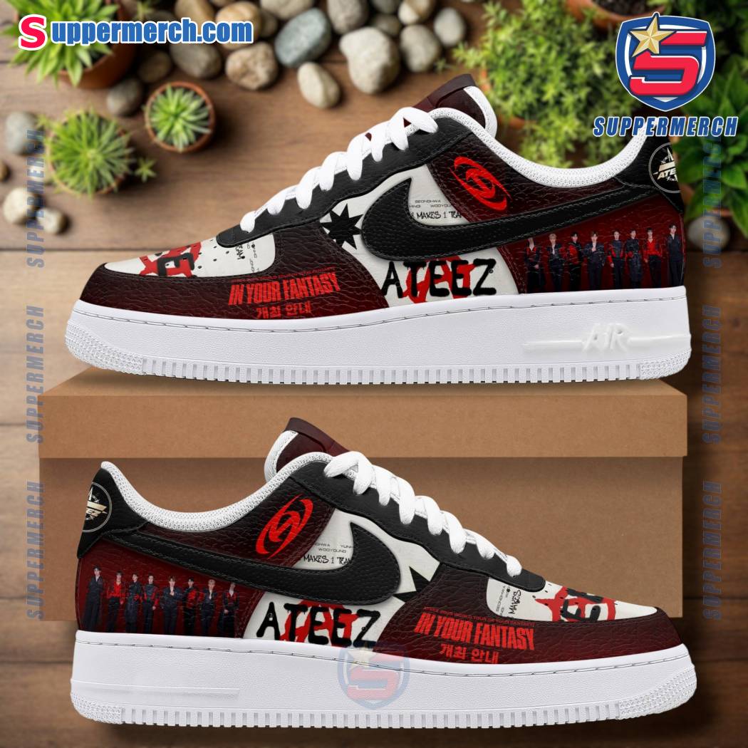 Ateez 2025 World Tour In Your Fantasy Air Force Shoes ZYmIAV7