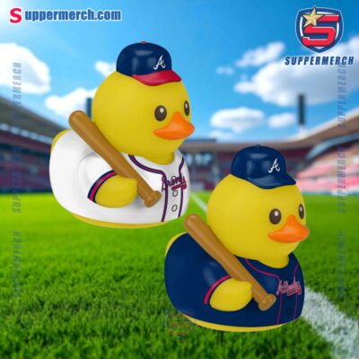 Atlanta Braves 2 Pack Ducks Toy-a GhjkJSL