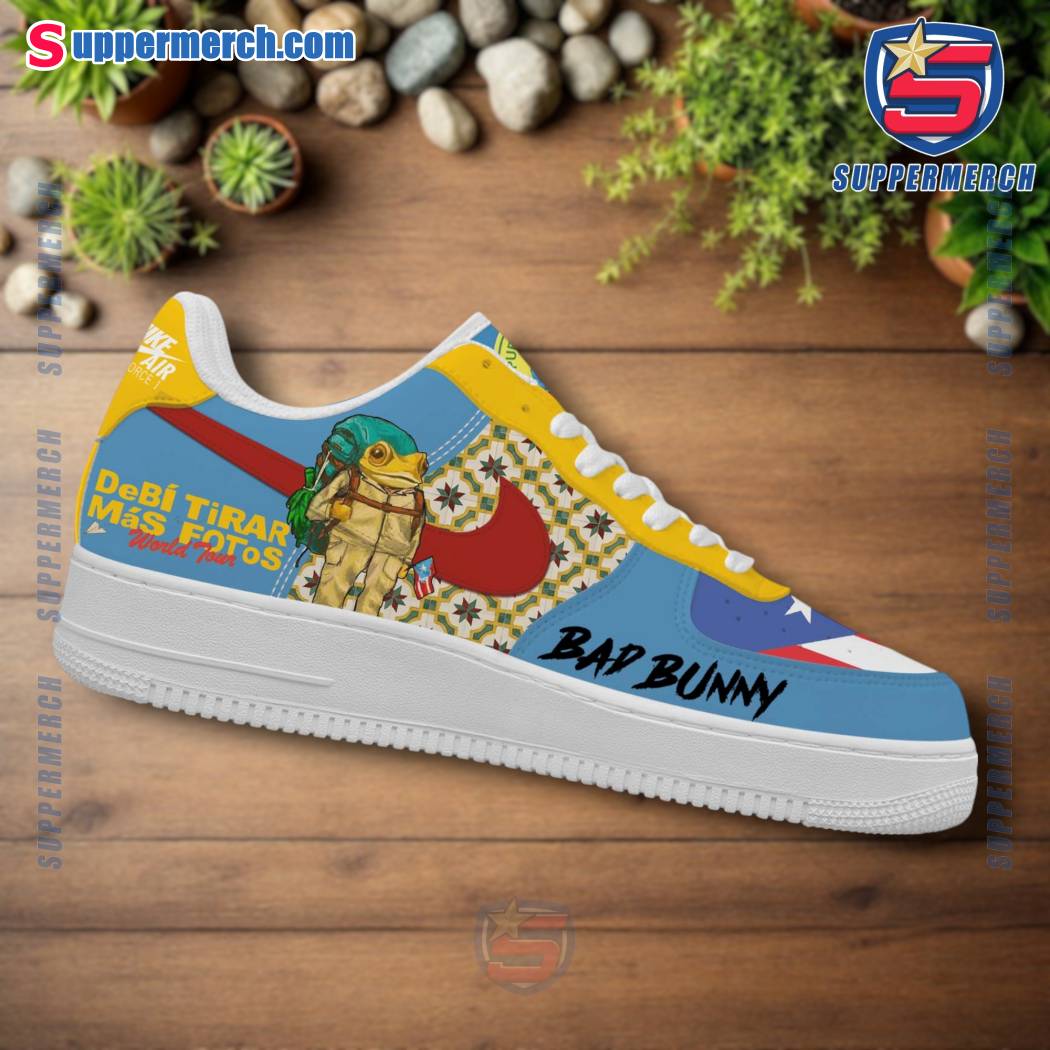 Bad Bunny Debi Tirar Mas Fotos World Tour 2025 Air Force Shoes-b olTeUjG