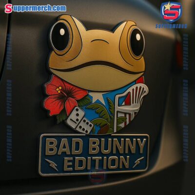 Bad Bunny Edition Laser Engraved Car Badge-a Iz0U63x