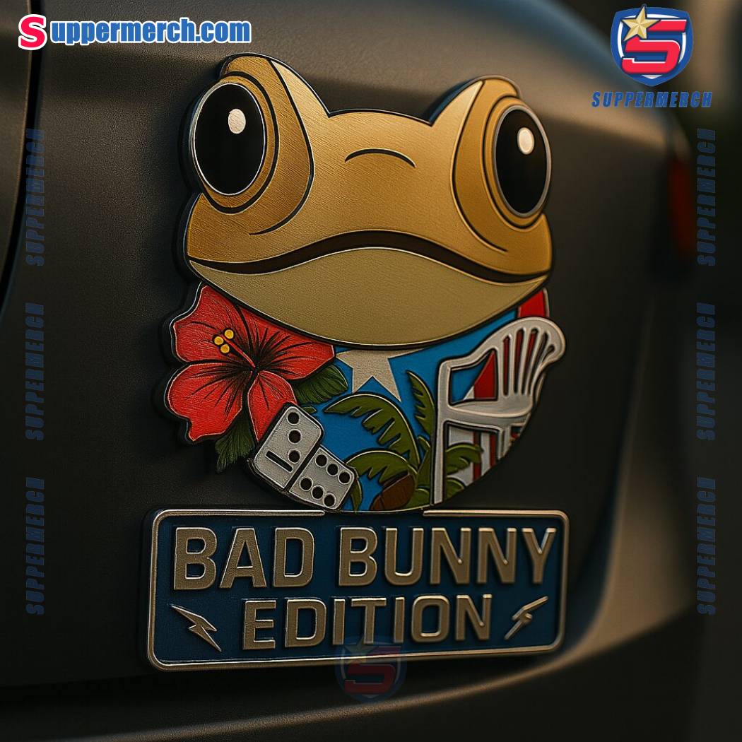 Bad Bunny Edition Laser Engraved Car Badge-a Iz0U63x