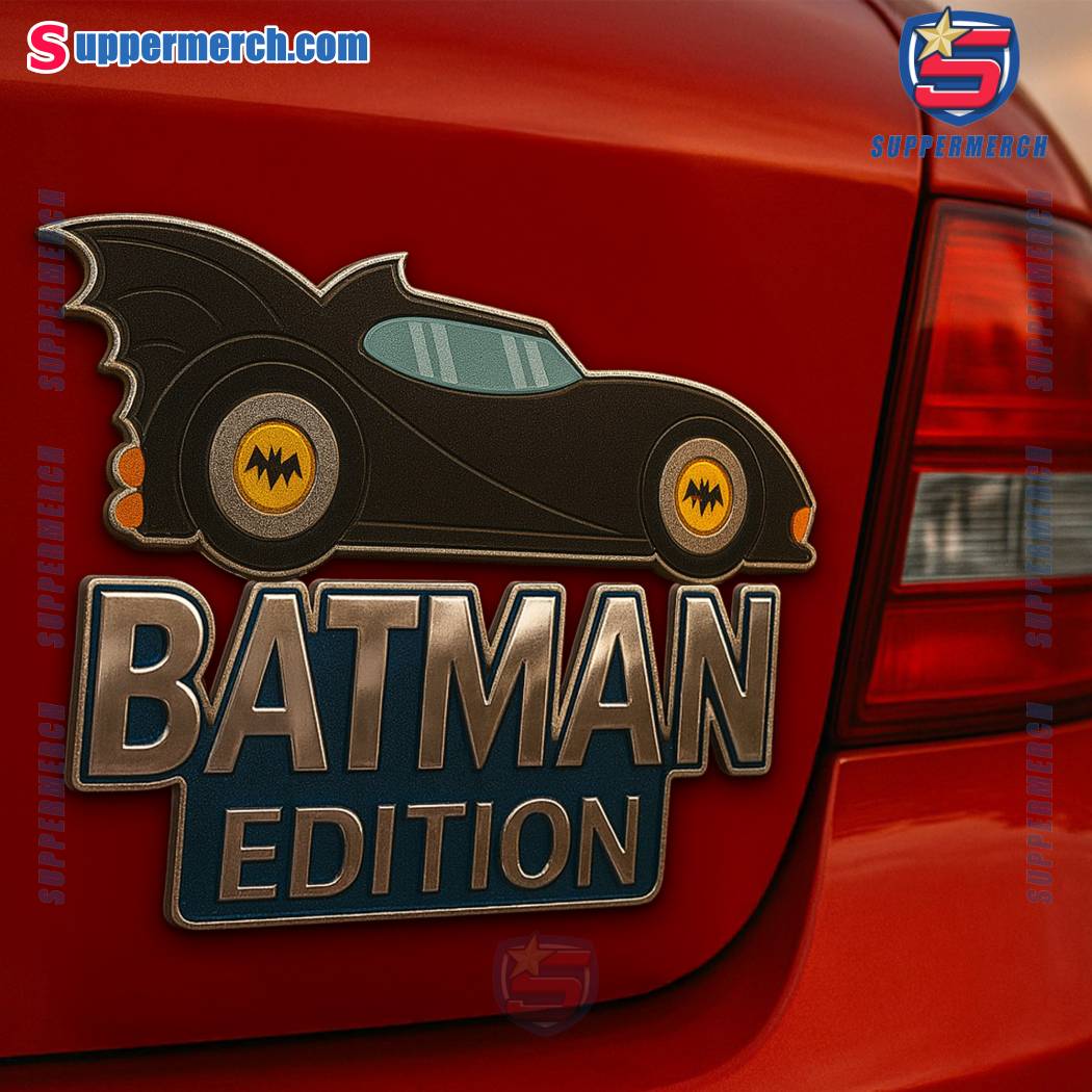 Batman Edition Laser Engraved Car Badge-a PRAXHsr