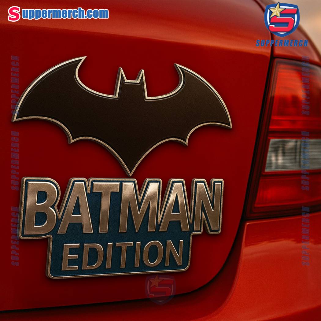 Batman Edition Laser Engraved Car Badge 9GAboY3