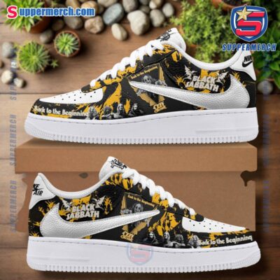 Black Sabbath Back To The Beginning Black Yellow Air Force Shoes 7PxIZWQ