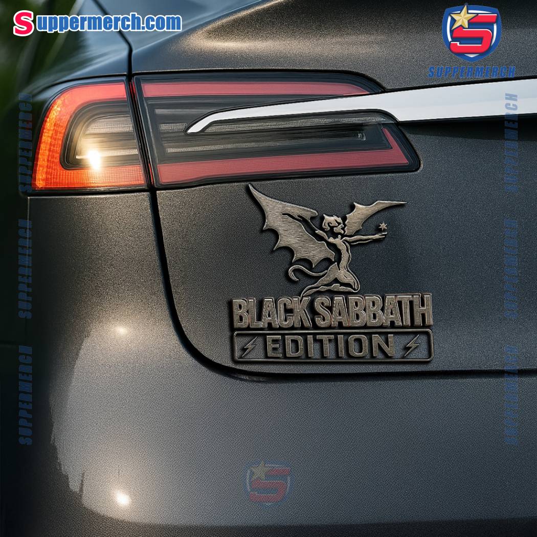 Black Sabbath Edition Laser Engraved Car Badge-a MmhuPOt