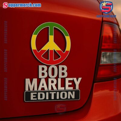 Bob Marley Edition Laser Engraved Car Badge pZV4Kbq