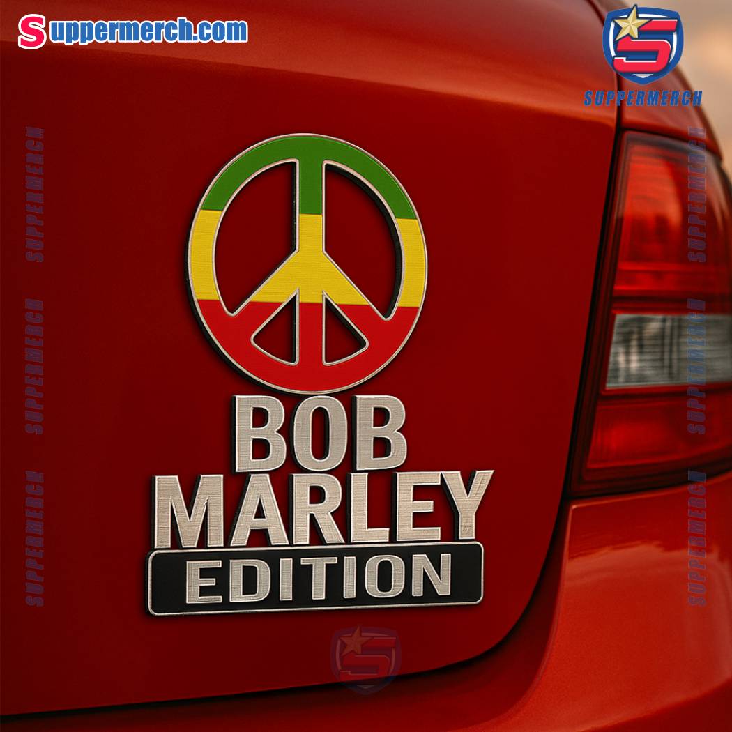 Bob Marley Edition Laser Engraved Car Badge pZV4Kbq