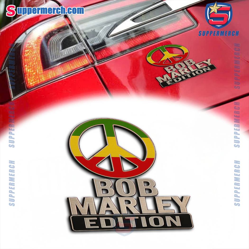 Bob Marley Edition Laser Engraved Car Badge-a 20yXAr3
