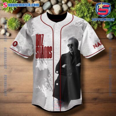 Boz Scaggs Rhythm Review 2025 Boz Is The Buzz Personalized Baseball Jersey-a HQVUxTf