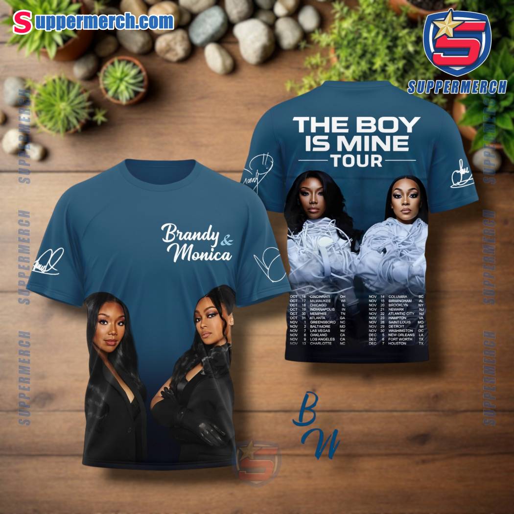 Brandy Monica The Boy Is Mine Tour 2025 Shirt V2BFP7X