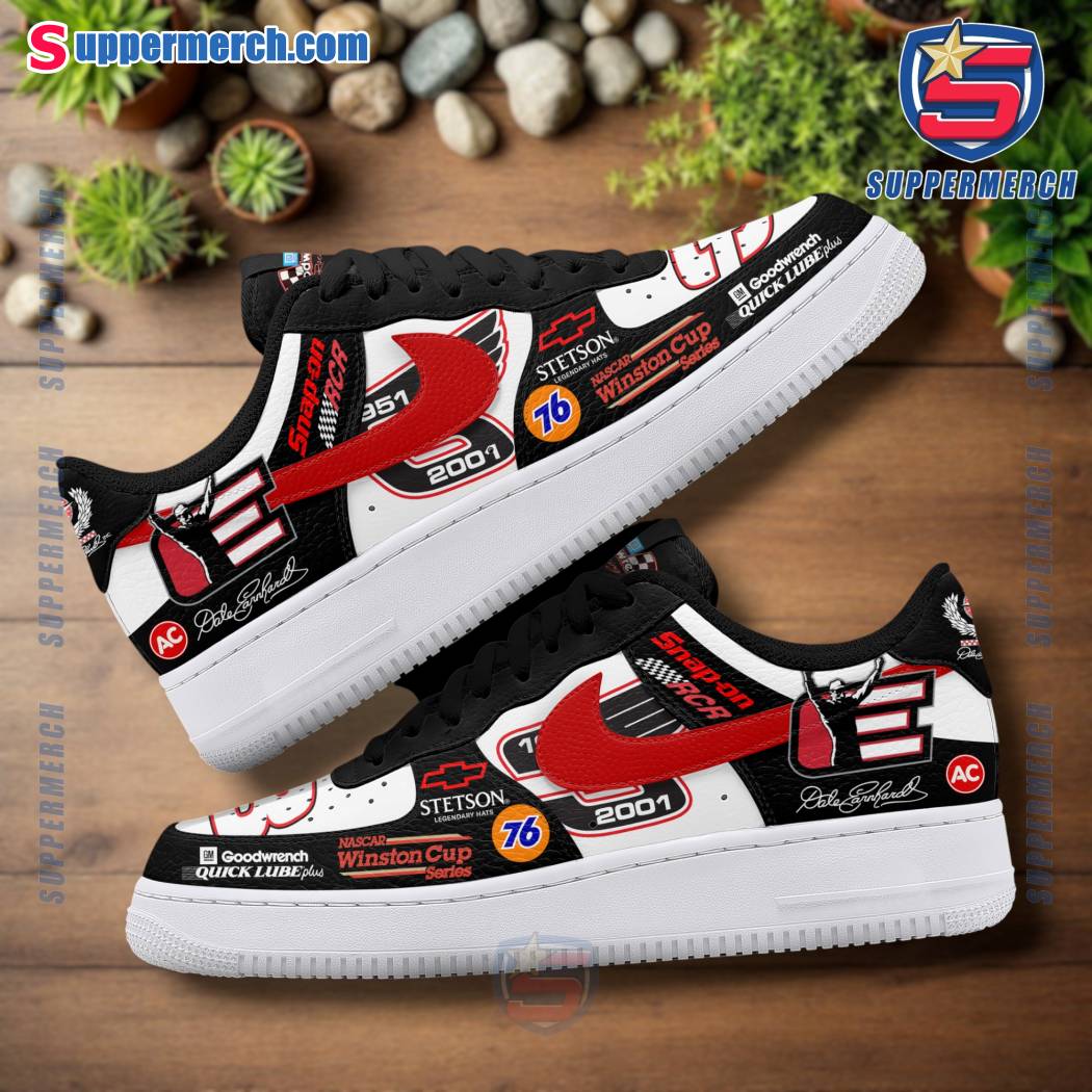 Dale Earnhardt Nascar Winston Cup Series Air Force Shoes-b nczTXaV