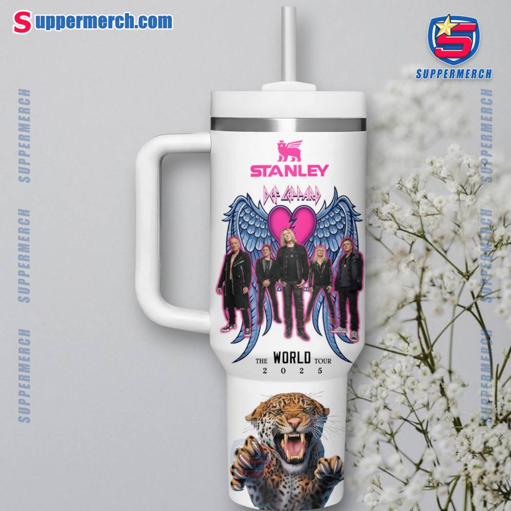 Def Leppard Rock Till You Drop Tour Till We Drop Tour 2025 Personalized 40oz Tumbler With Handle-b UCdXmFc