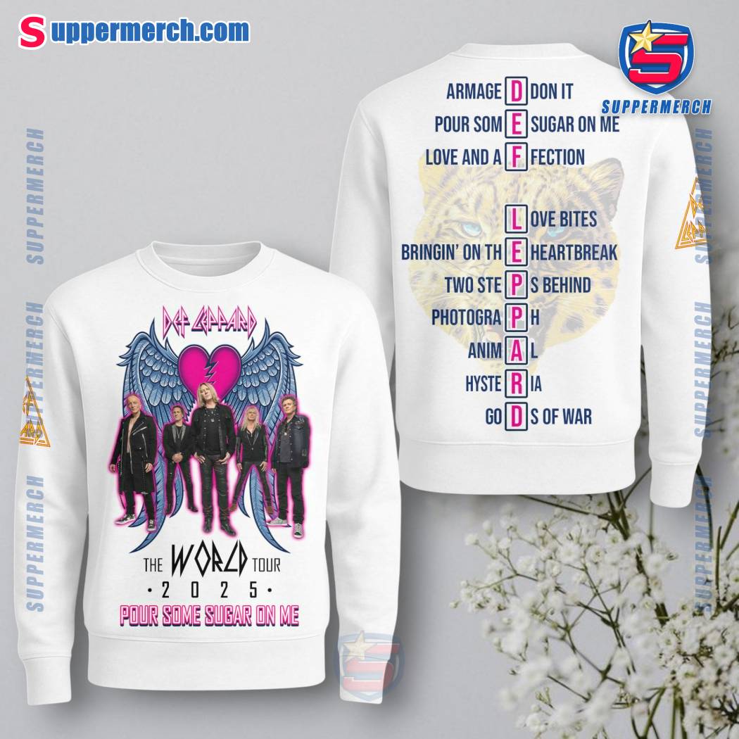 Def Leppard The World Tour 2025 T-shirt, Hoodie-b bM1y9ol