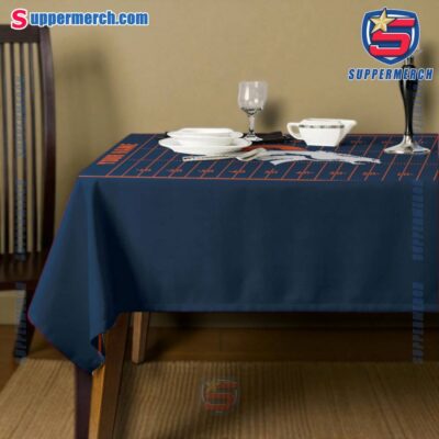 Denver Broncos Field Personalized Tablecloth-a 4v9Ixqz