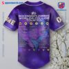 Descendants Zombies Worlds Collide Tour 2025 Personalized Baseball Jersey-b yCEMS0R