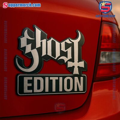 Ghost Band Edition Laser Engraved Car Badge rk7bdfz
