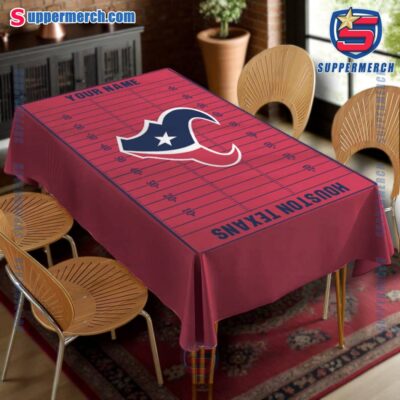 Houston Texans Field Personalized Tablecloth-a DQ4ZGMz