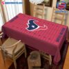 Houston Texans Field Personalized Tablecloth usrRgPx
