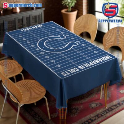 Indianapolis Colts Field Personalized Tablecloth-a TDUtPVa