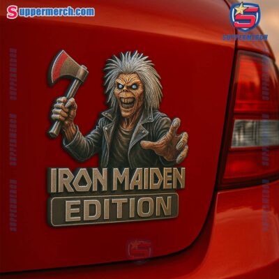 Iron Maiden Edition Laser Engraved Car Badge YeT4u03