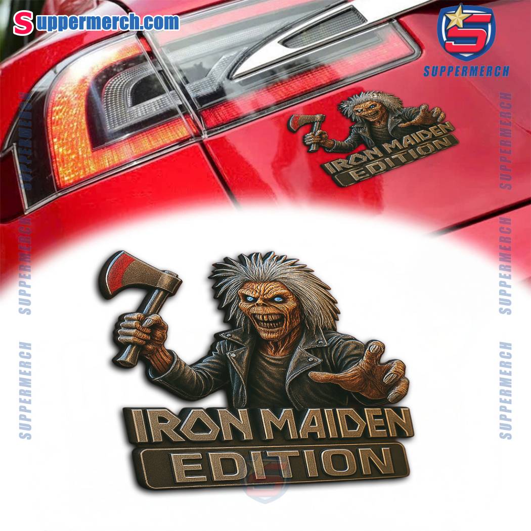 Iron Maiden Edition Laser Engraved Car Badge-a Cs9m371