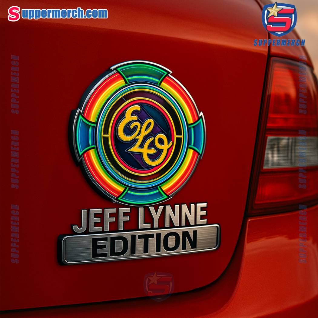 Jeff Lynne Edition Laser Engraved Car Badge 64FQz9J