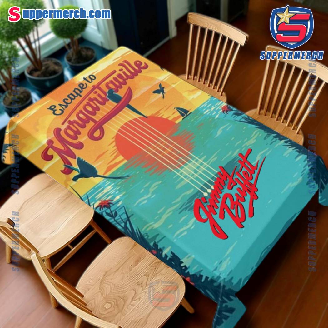 Jimmy Buffett Margaritaville Tablecloth-a DiMtha8