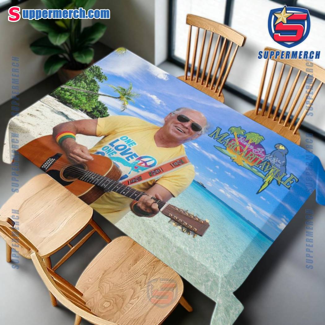 Jimmy Buffett Margaritaville Tablecloth-b 1hLGjct
