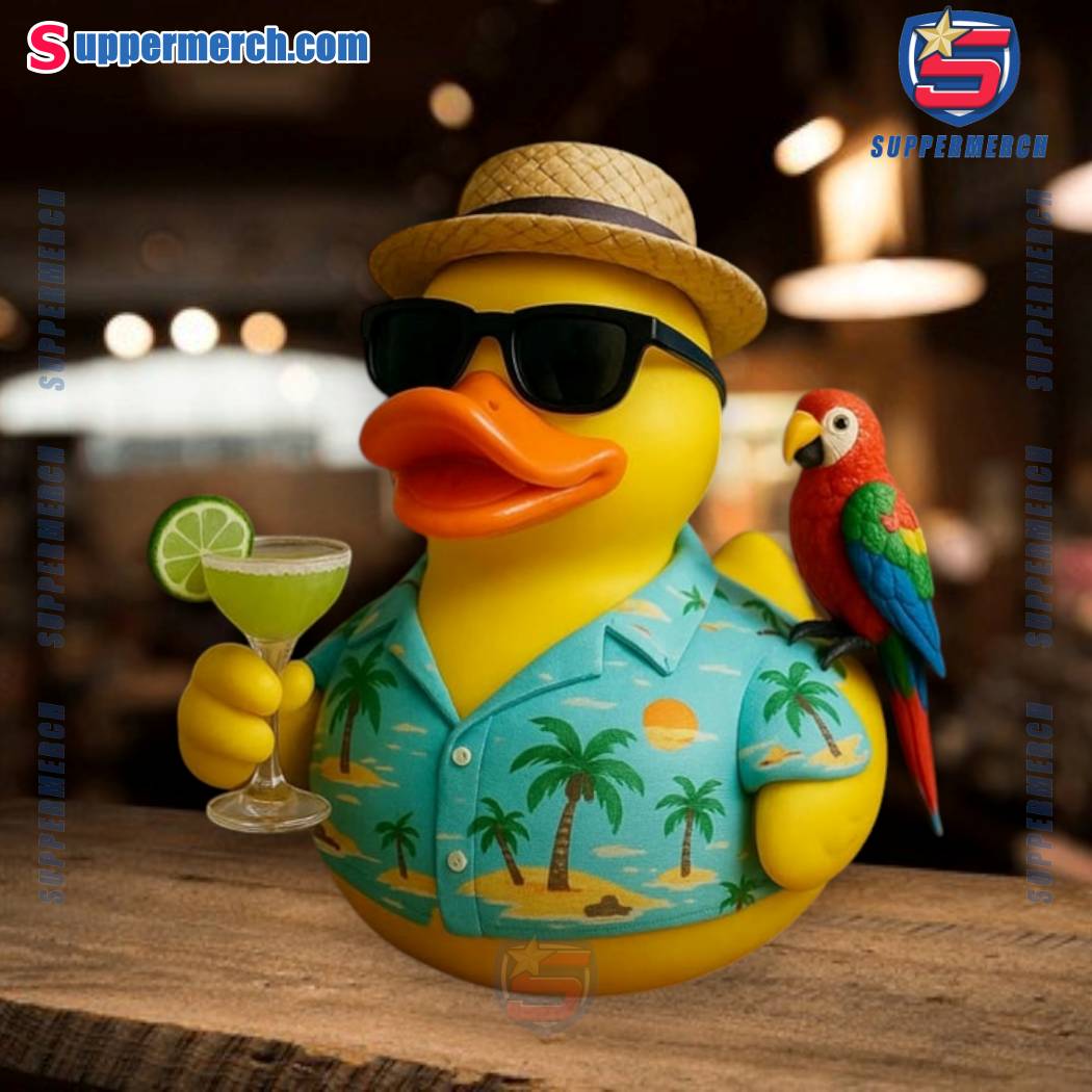 Jimmy Buffett Margaritaville Vacation Memorial Duck pWzVRXl