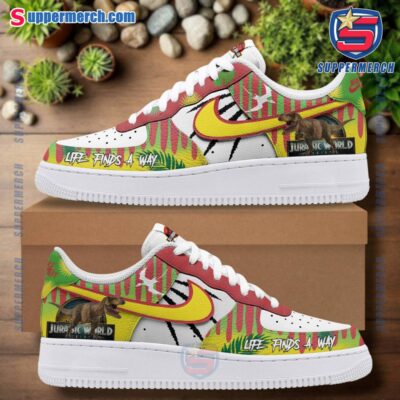 Jurassic World Life Finds A Way Air Force Shoes cme6qlx