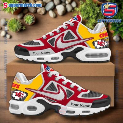 Kansas City Chiefs NFL Team Personalized TN Sport Shoes Kcr8msJ
