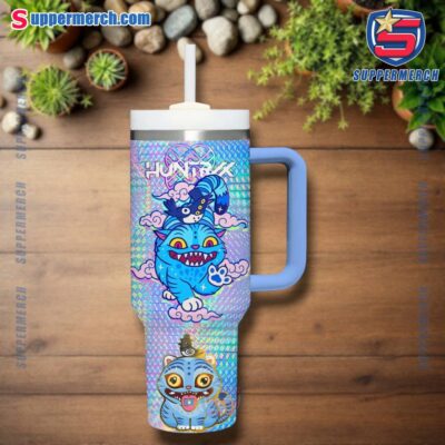 Kpop Demon Hunters Derpy Tiger 40oz Tumbler With Handle-a IHygtLC