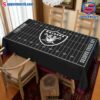 Las Vegas Raiders Field Personalized Tablecloth bvulhMk