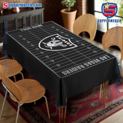 Las Vegas Raiders Field Personalized Tablecloth-a ZmbUMvW