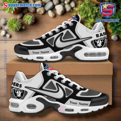 Las Vegas Raiders NFL Team Personalized TN Sport Shoes JfWE6eX