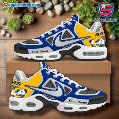 Los Angeles Rams NFL Team Personalized TN Sport Shoes mHZiTra