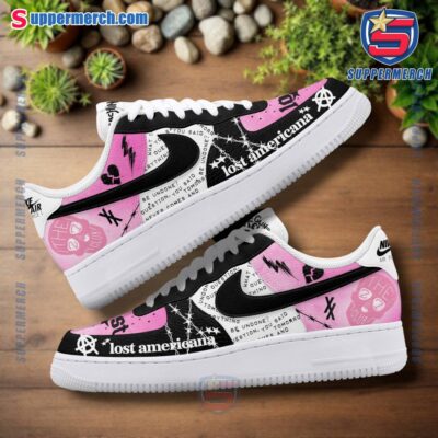 Machine Gun Kelly Lost Americana Air Force Shoes-a yf4hlL5