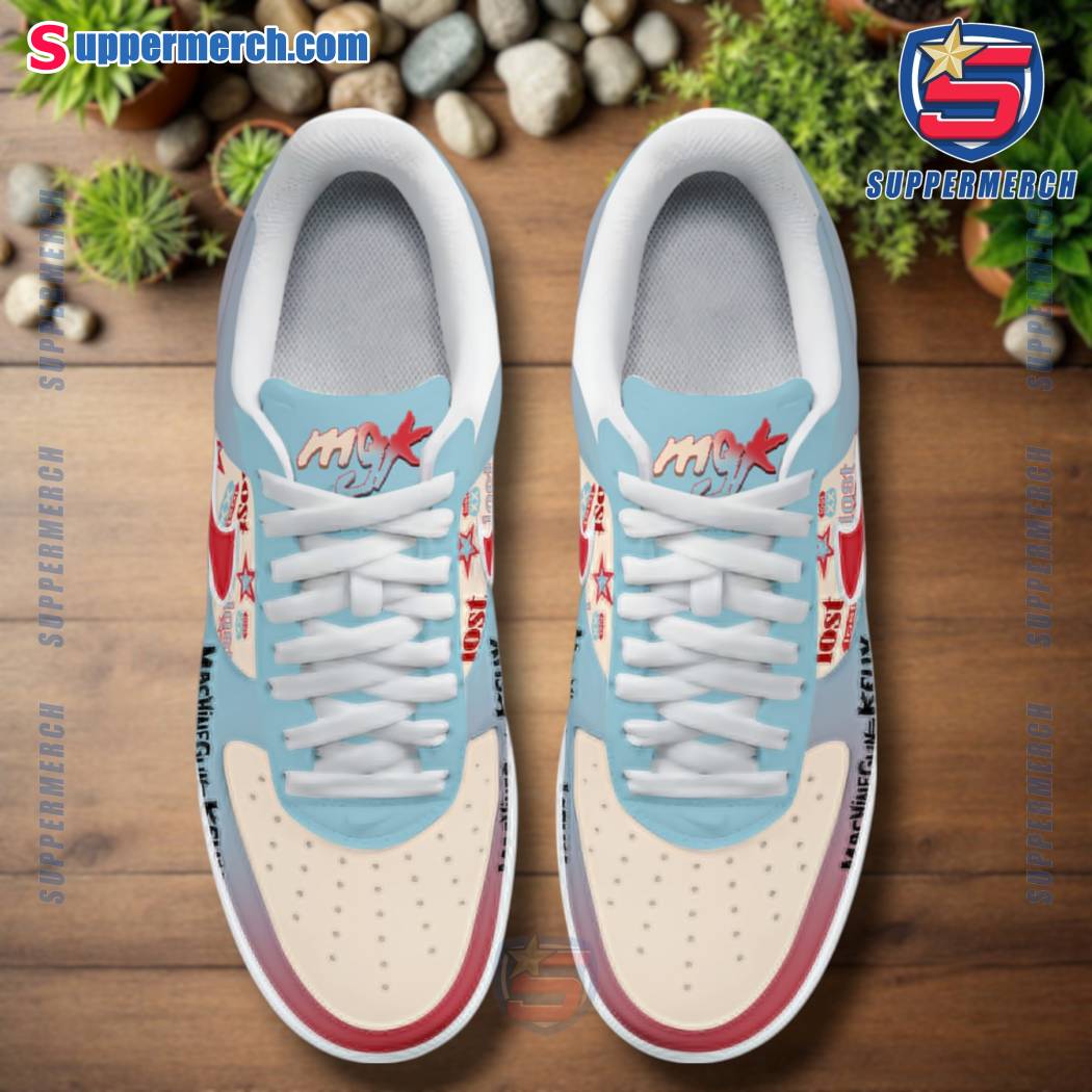 Machine Gun Kelly Lost Americana Air Force Shoes-b NRx2hHL