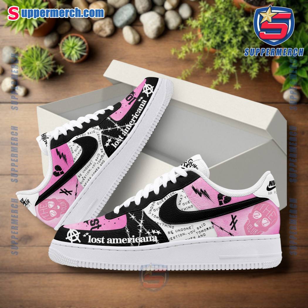 Machine Gun Kelly Lost Americana Air Force Shoes-b A8Sts5E