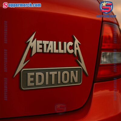 Metallica Car Badge Edition Laser Engraved Car Badge 8Lczv7R