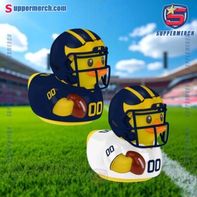 Michigan Wolverines 2 Pack Ducks Toy-a 27Y8L3M