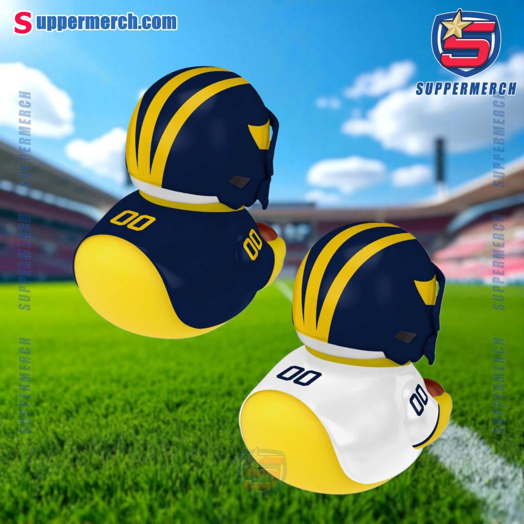 Michigan Wolverines 2 Pack Ducks Toy-b Y07ZzDE