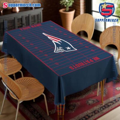 New England Patriots Field Personalized Tablecloth-a HlzmWgD