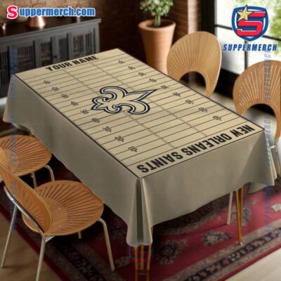 New Orleans Saints Field Personalized Tablecloth-a 2Hs49oR