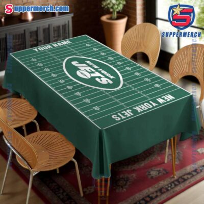 New York Jets Field Personalized Tablecloth-a c48MjPL