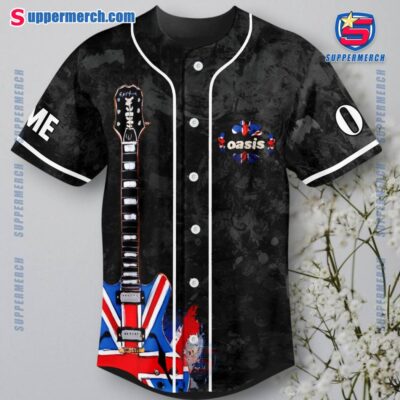 Oasis Live 25 Don't Look Back In Angel Personalized Baseball Jersey-a bIaxHKy