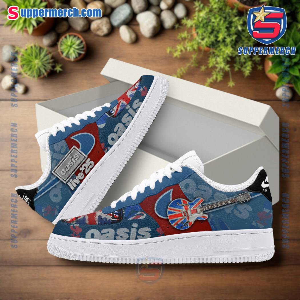 Oasis Union Flag Live '25 Air Force Shoes-x CaehJNZ