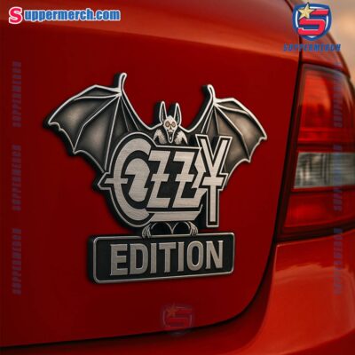 Ozzy Osbourne Edition Laser Engraved Car Badge WZl3N4U